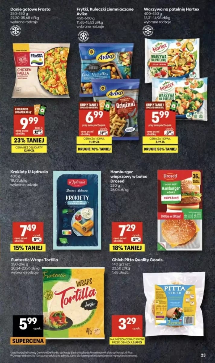 Strona 23 z gazetki Delikatesy Centrum