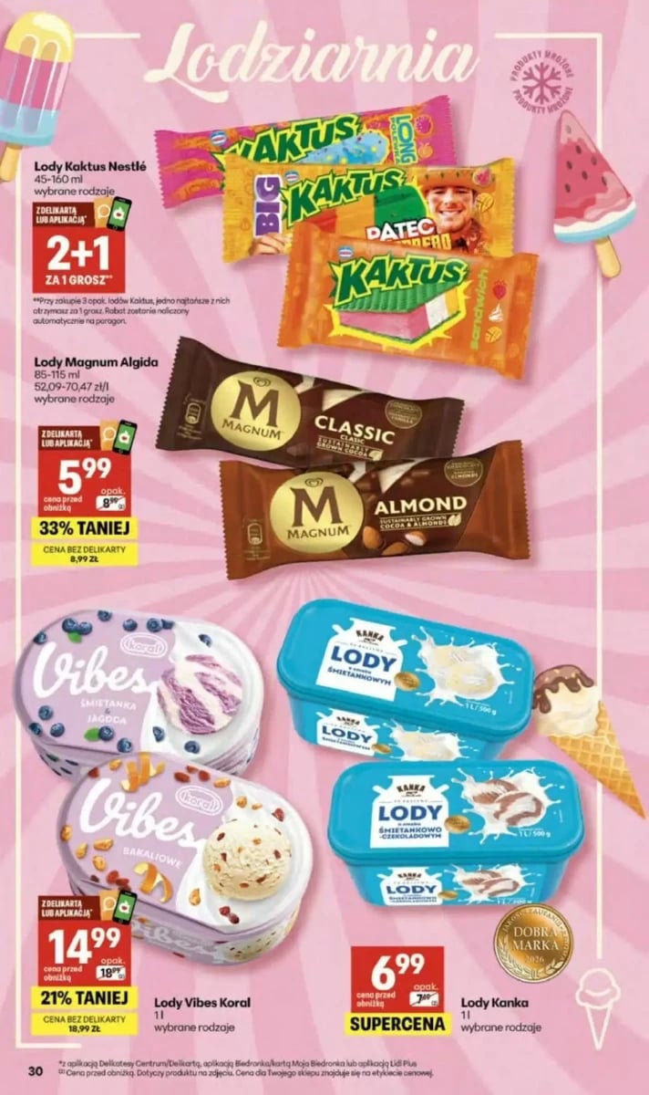 Strona 30 z gazetki Delikatesy Centrum