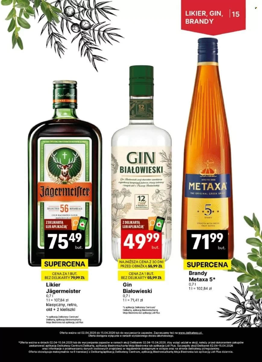 Strona 15 z gazetki Delikatesy Centrum