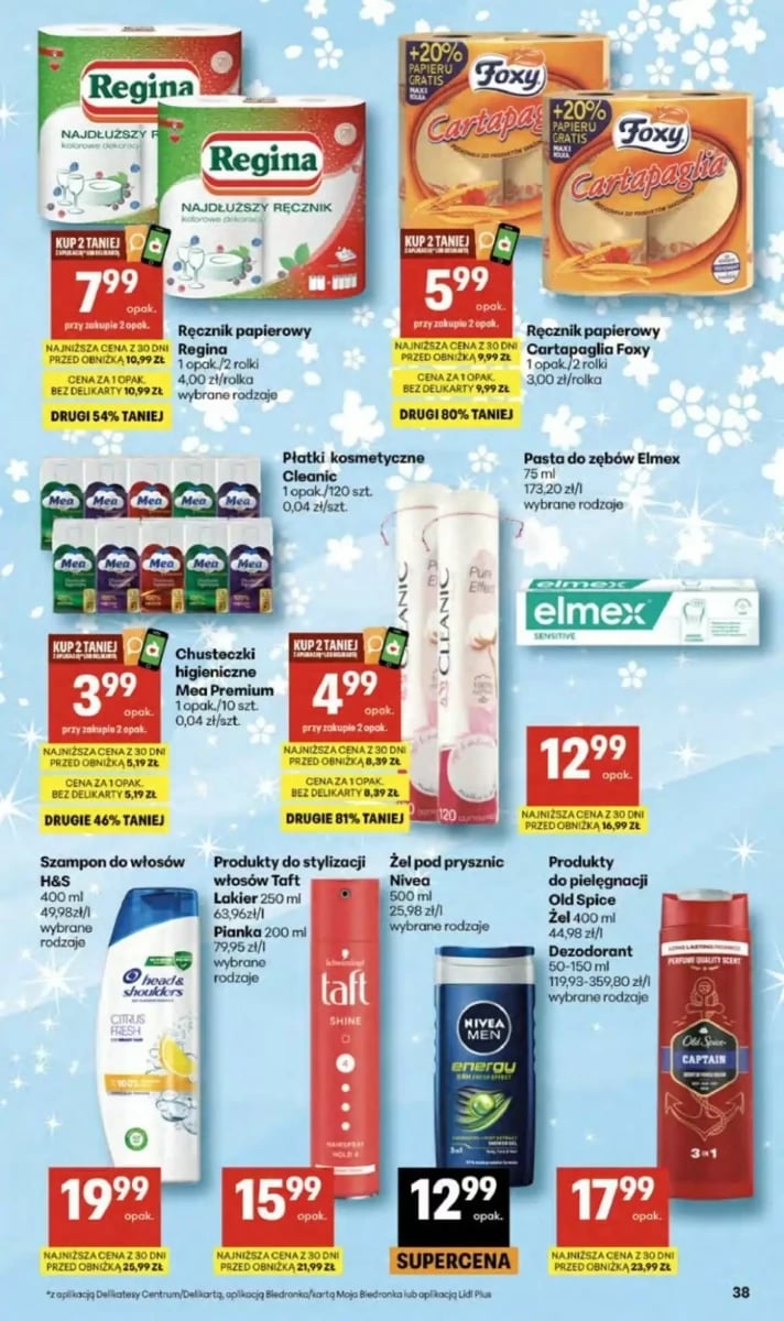 Strona 38 z gazetki Delikatesy Centrum