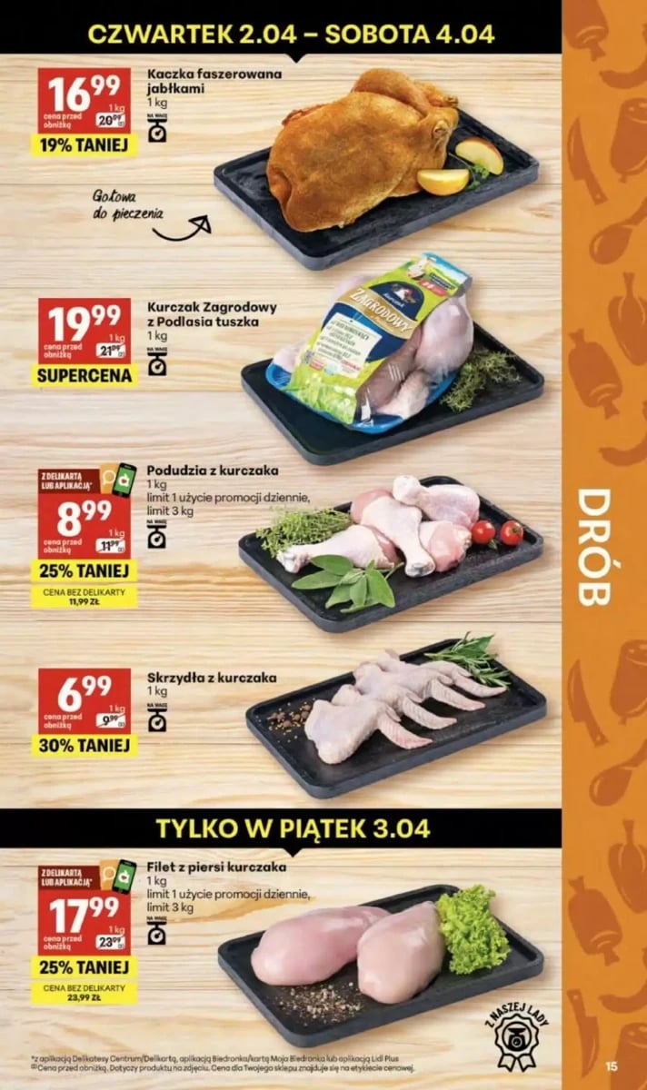 Strona 15 z gazetki Delikatesy Centrum