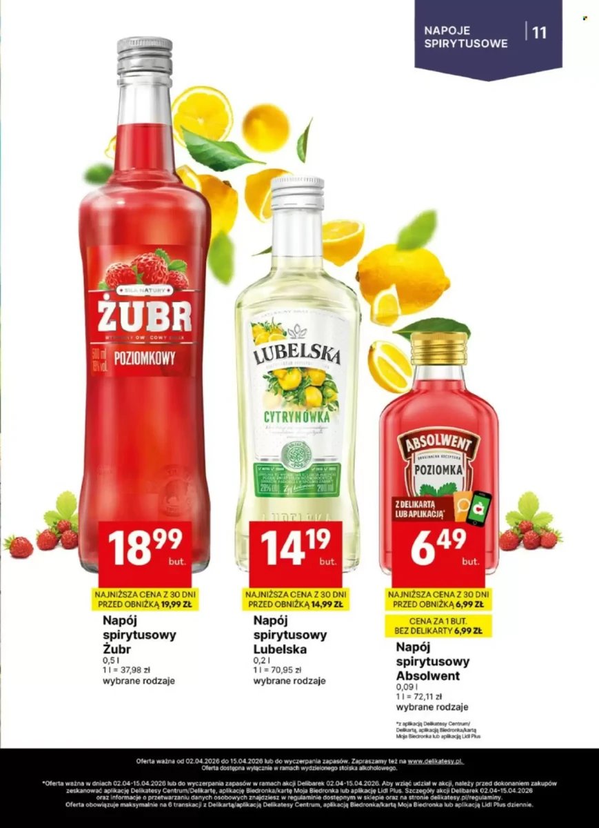 Strona 11 z gazetki Delikatesy Centrum