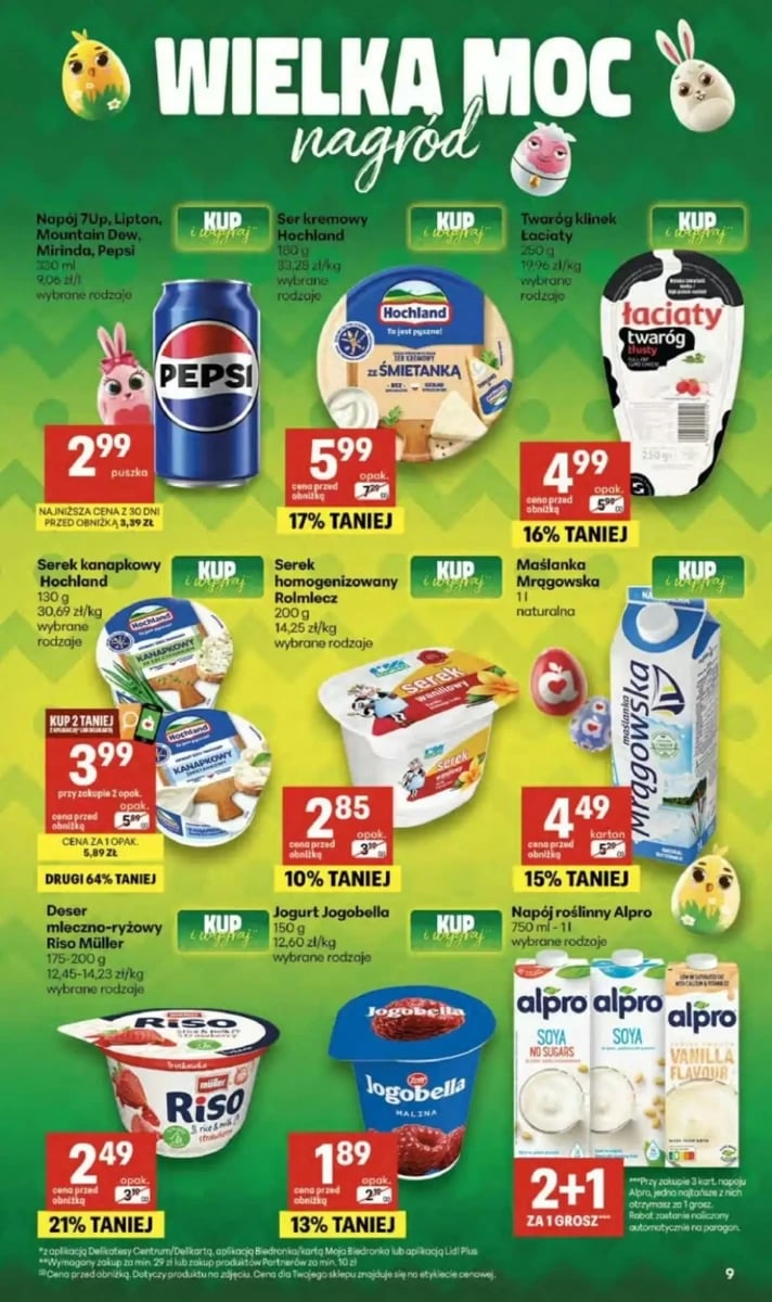Strona 9 z gazetki Delikatesy Centrum