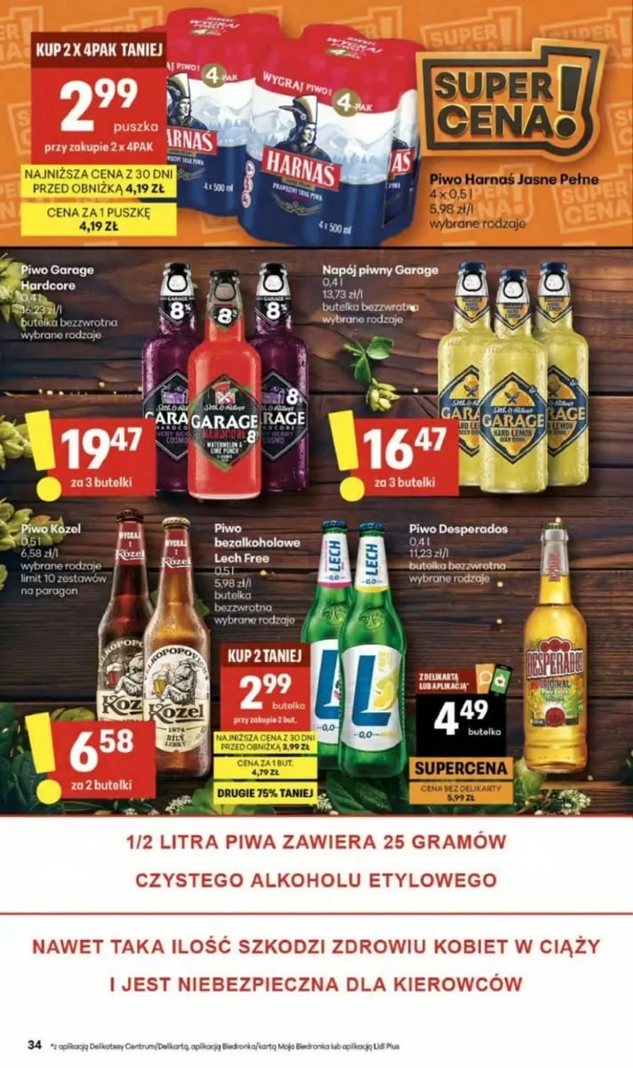 Strona 34 z gazetki Delikatesy Centrum