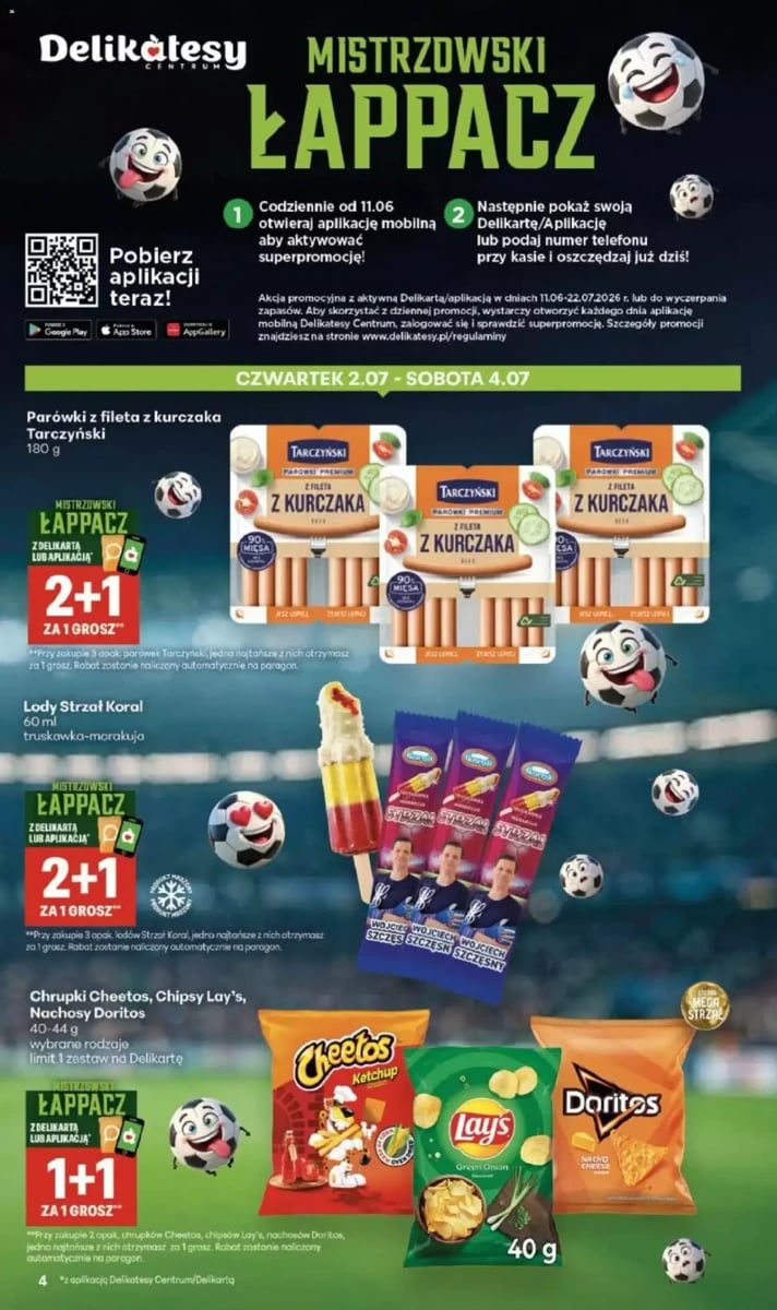 Strona 4 z gazetki Delikatesy Centrum