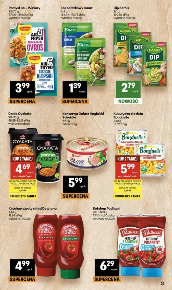 Strona 23 z gazetki Delikatesy Centrum