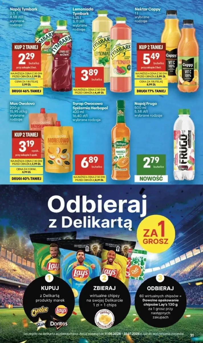 Strona 31 z gazetki Delikatesy Centrum