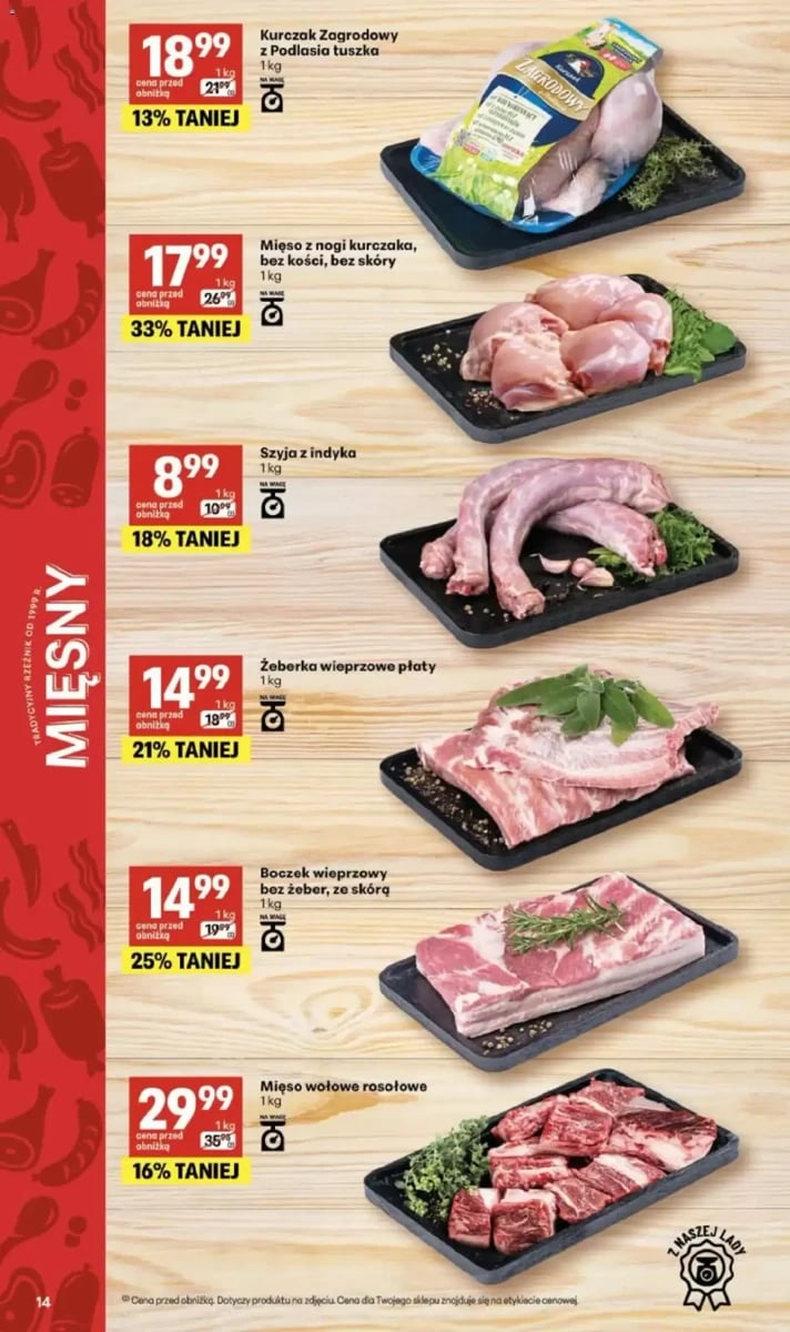 Strona 14 z gazetki Delikatesy Centrum