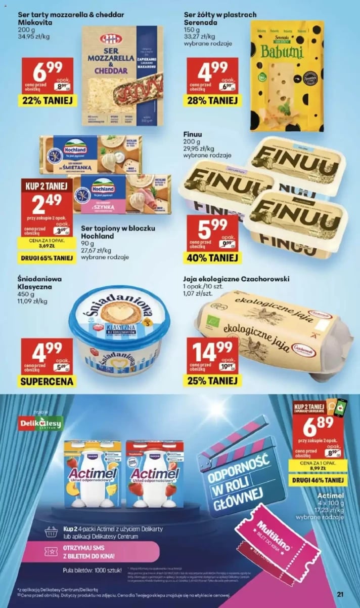 Strona 21 z gazetki Delikatesy Centrum