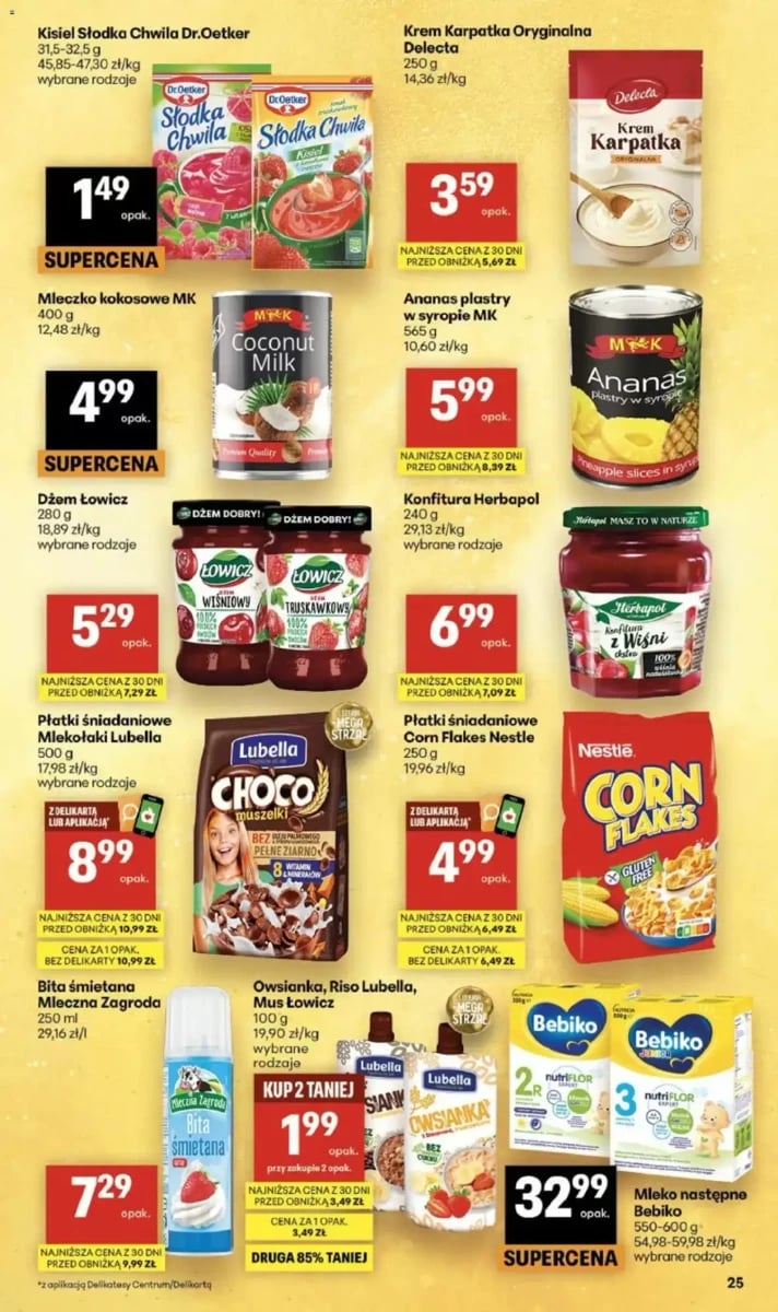 Strona 25 z gazetki Delikatesy Centrum