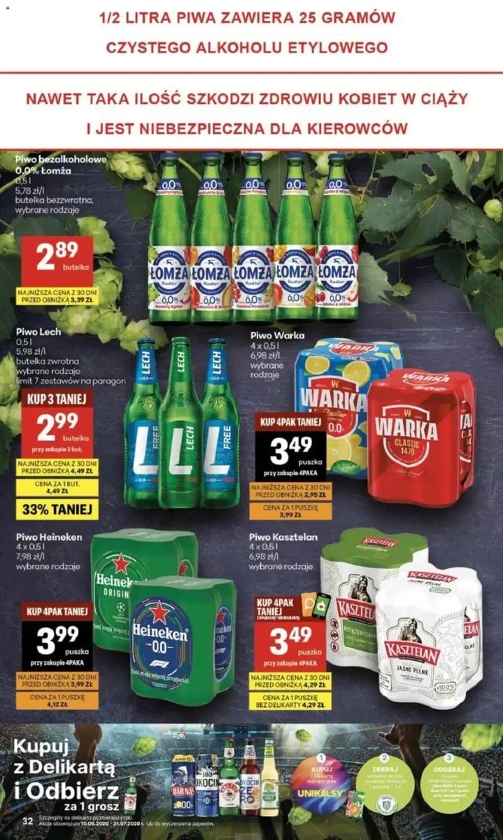 Strona 32 z gazetki Delikatesy Centrum