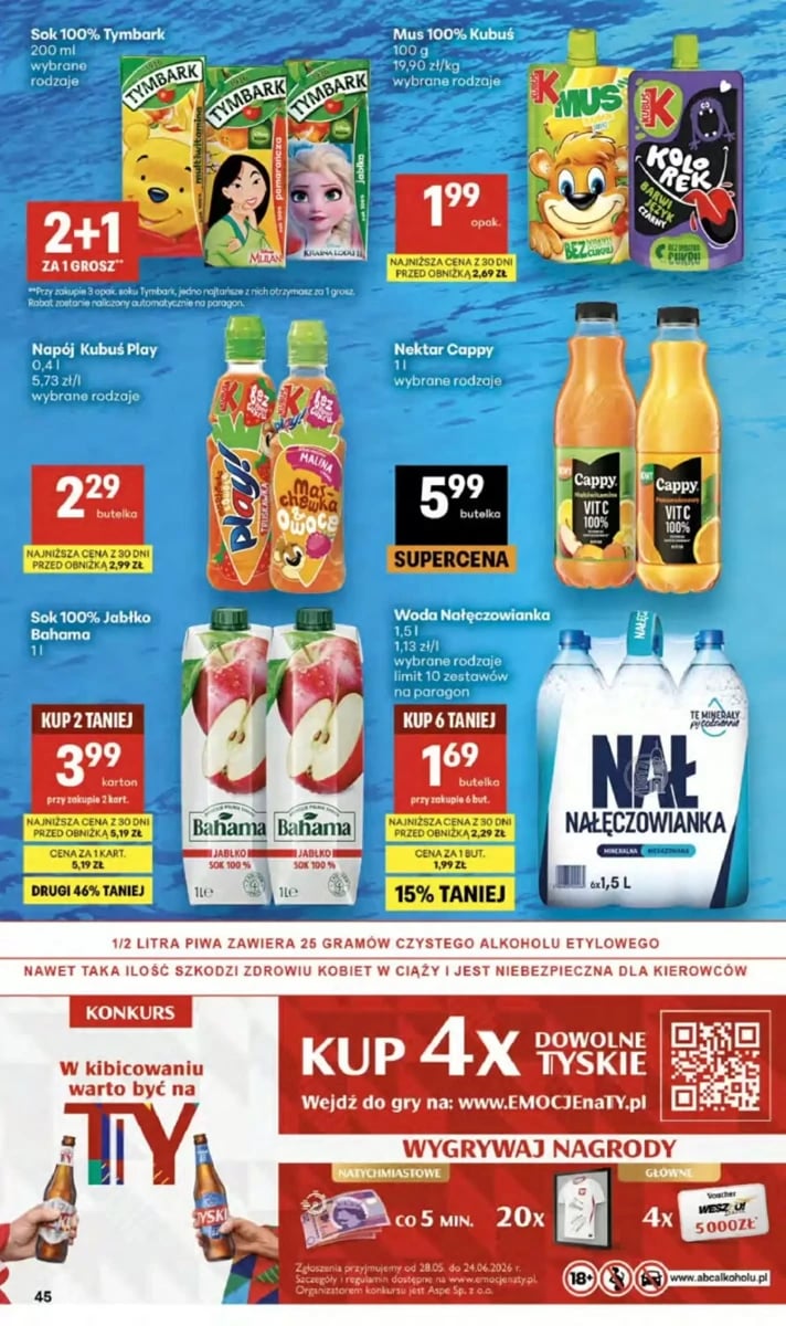 Strona 45 z gazetki Delikatesy Centrum