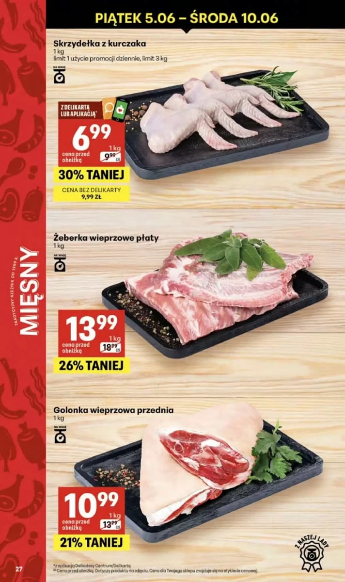 Strona 27 z gazetki Delikatesy Centrum
