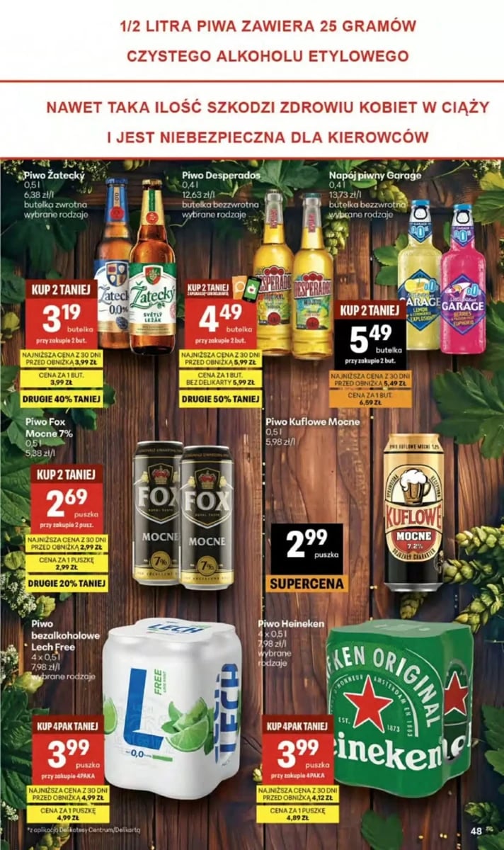 Strona 48 z gazetki Delikatesy Centrum