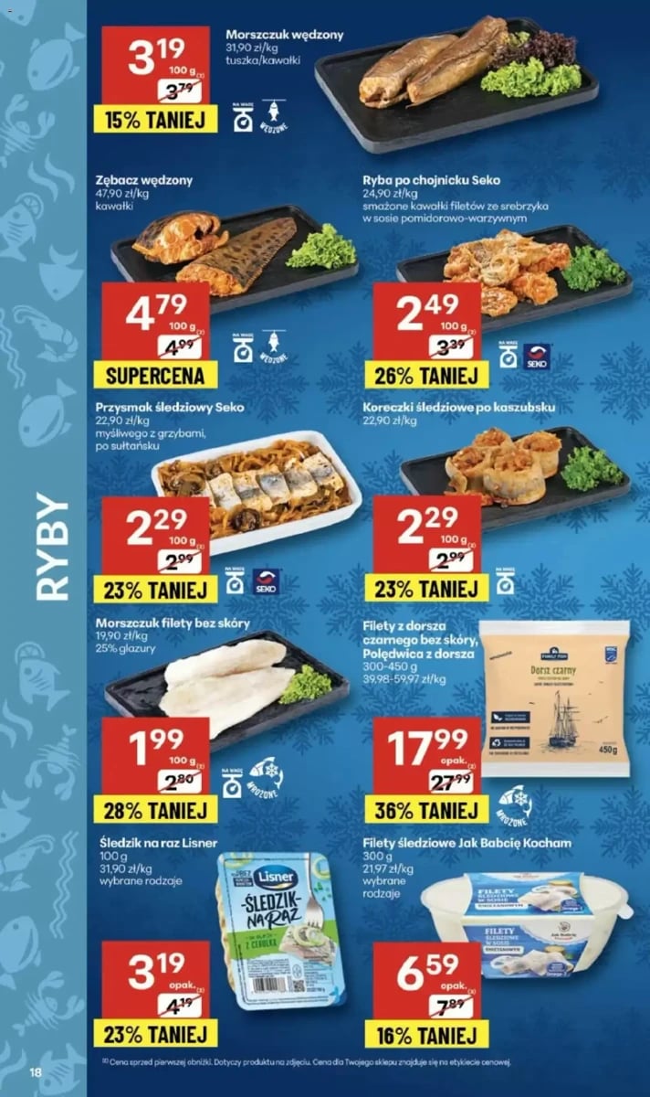 Strona 18 z gazetki Delikatesy Centrum