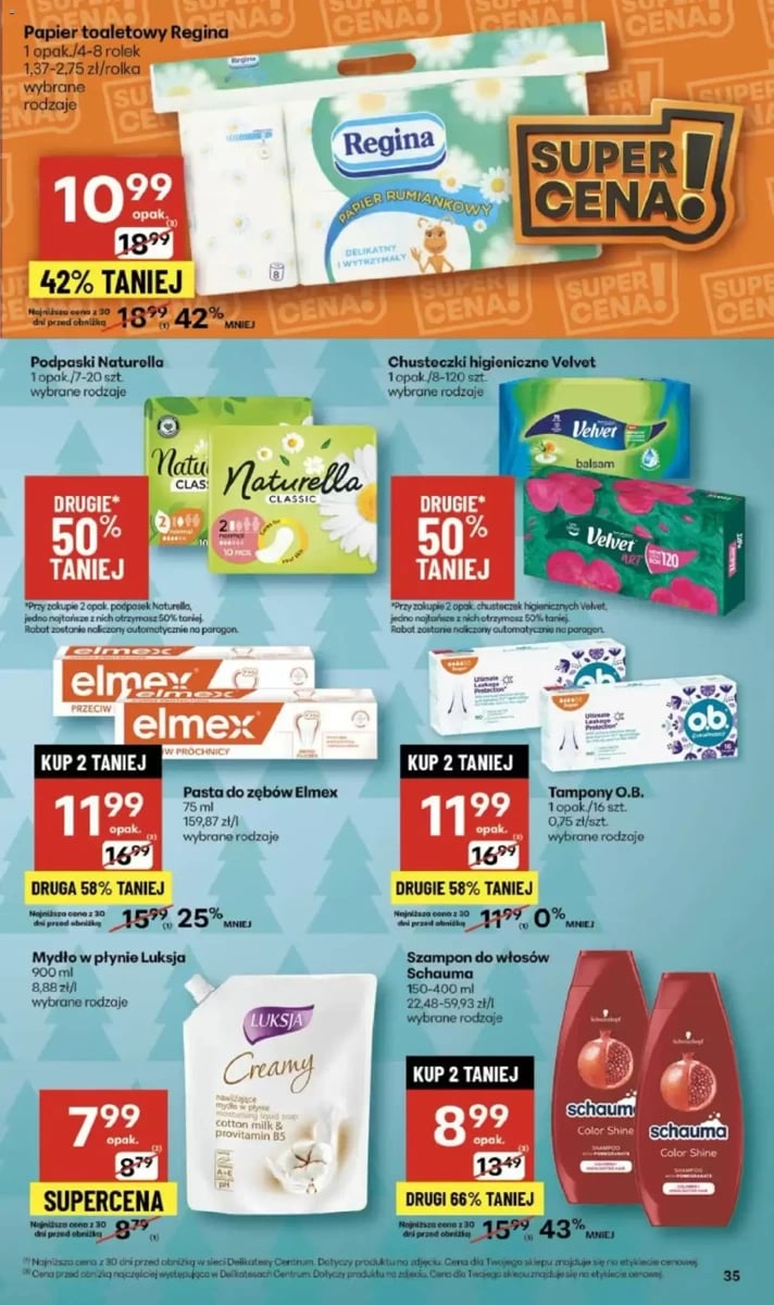 Strona 35 z gazetki Delikatesy Centrum