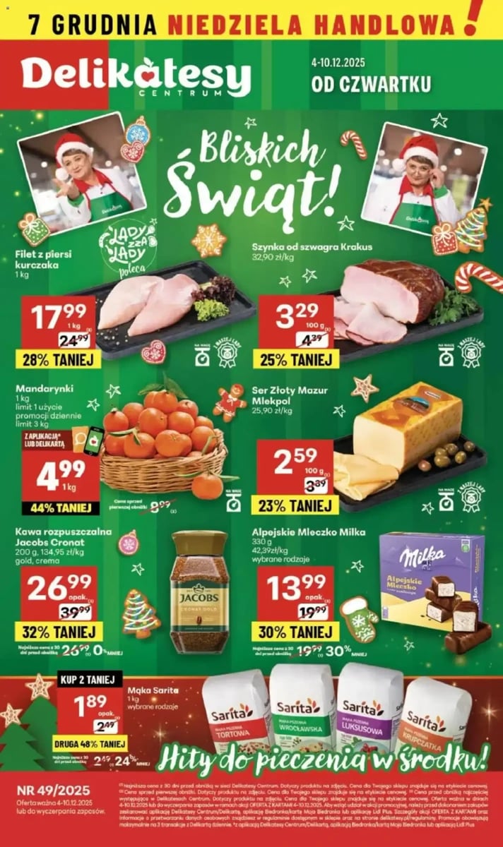 Strona 1 z gazetki Delikatesy Centrum