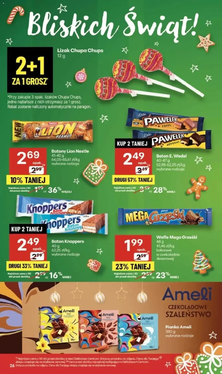 Strona 26 z gazetki Delikatesy Centrum