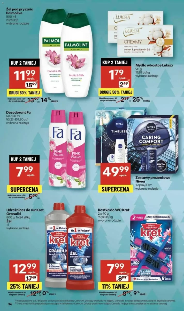 Strona 36 z gazetki Delikatesy Centrum