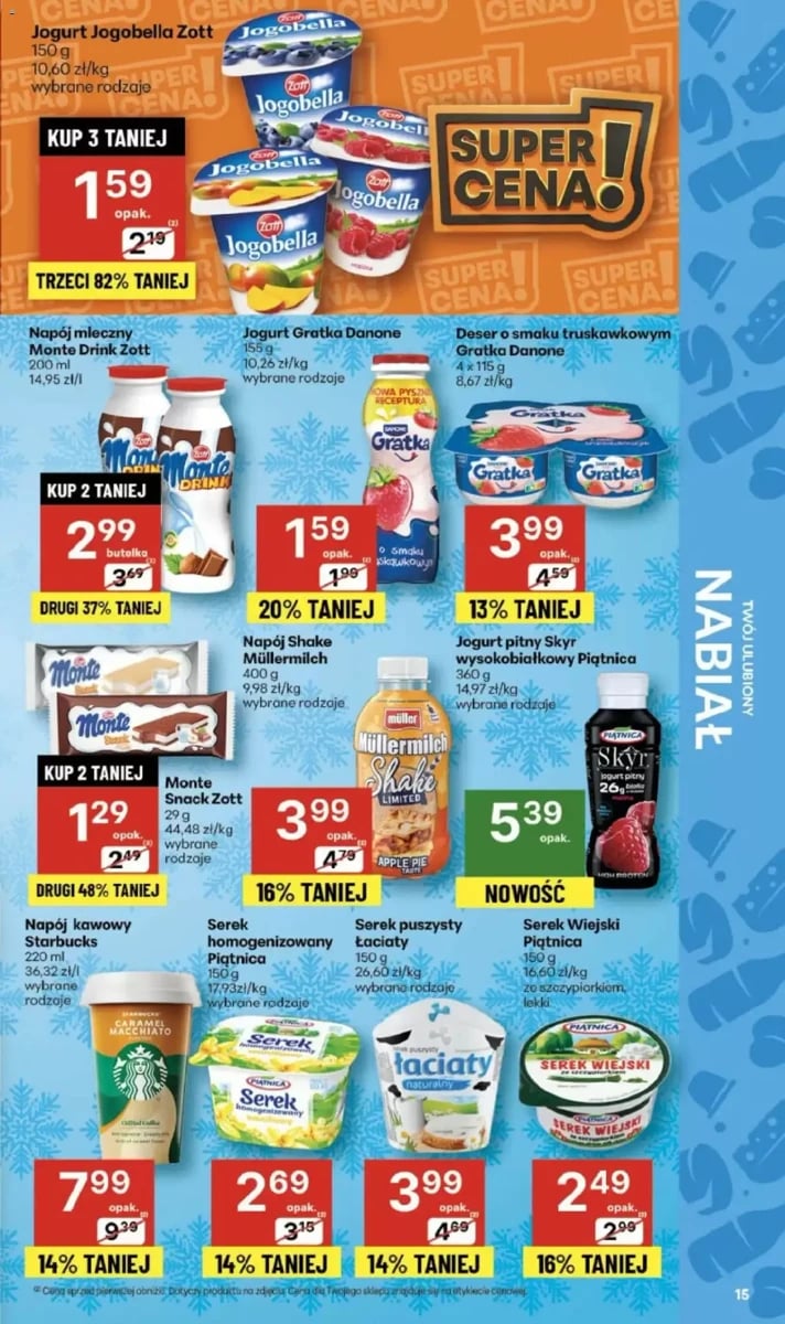 Strona 15 z gazetki Delikatesy Centrum