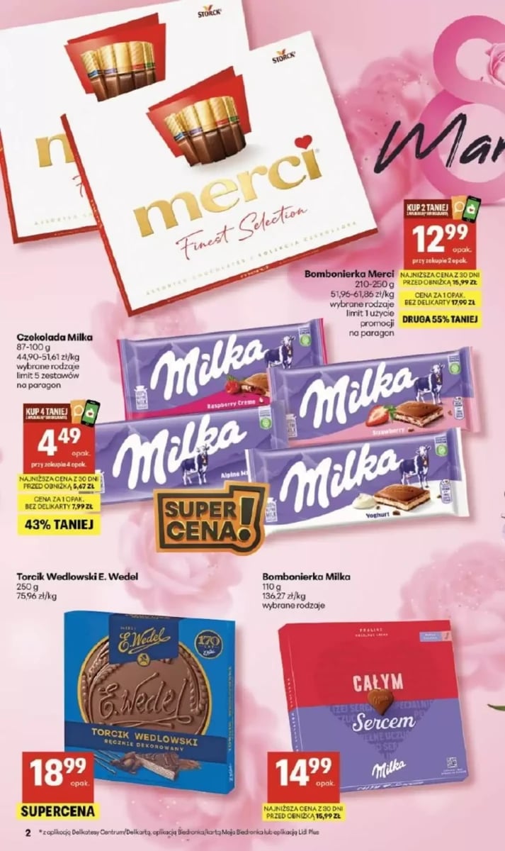 Strona 2 z gazetki Delikatesy Centrum