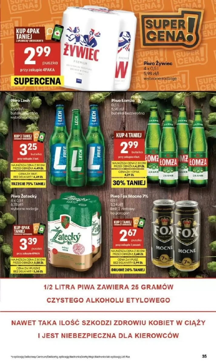 Strona 35 z gazetki Delikatesy Centrum