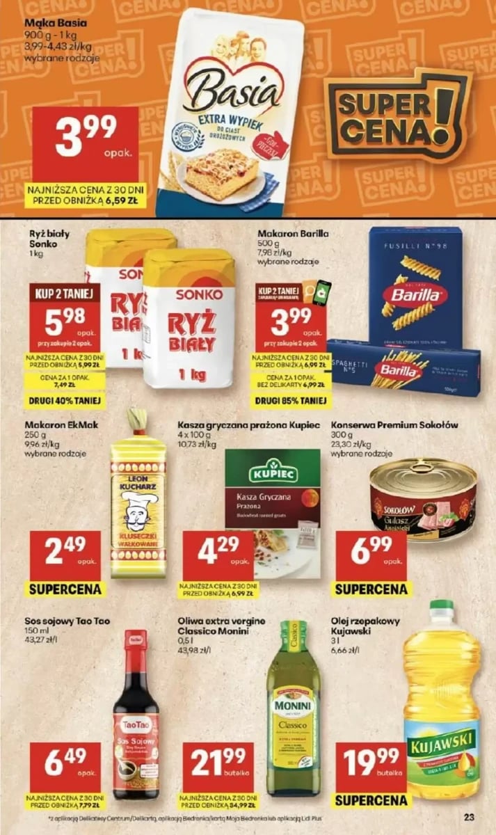 Strona 23 z gazetki Delikatesy Centrum