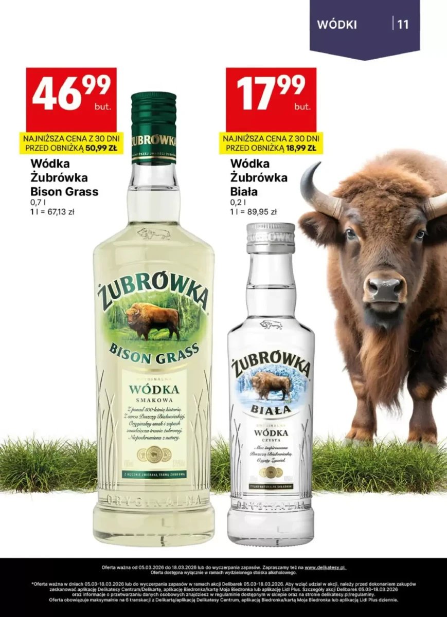 Strona 11 z gazetki Delikatesy Centrum