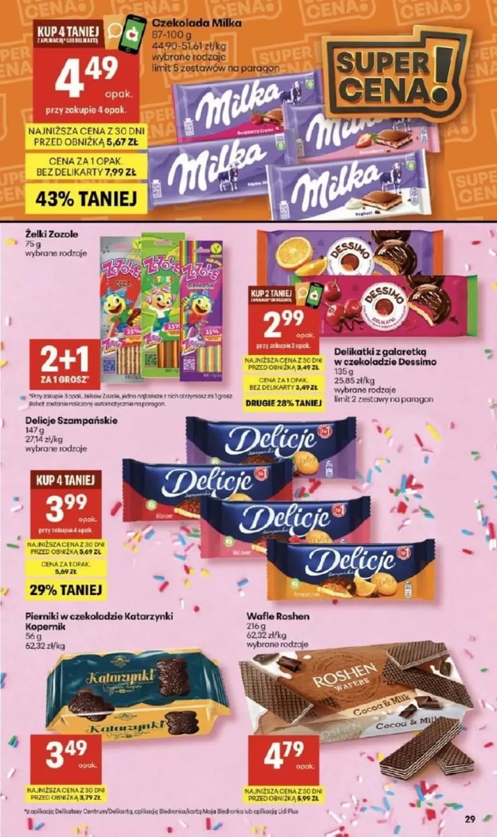 Strona 29 z gazetki Delikatesy Centrum
