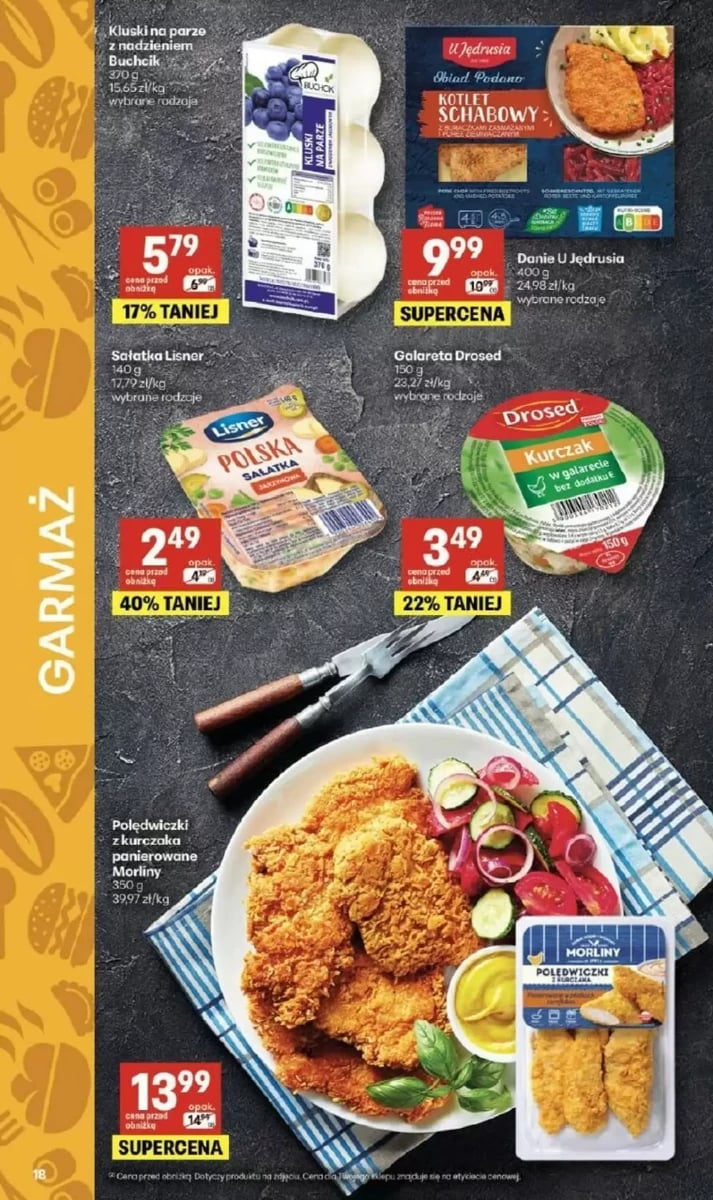 Strona 18 z gazetki Delikatesy Centrum