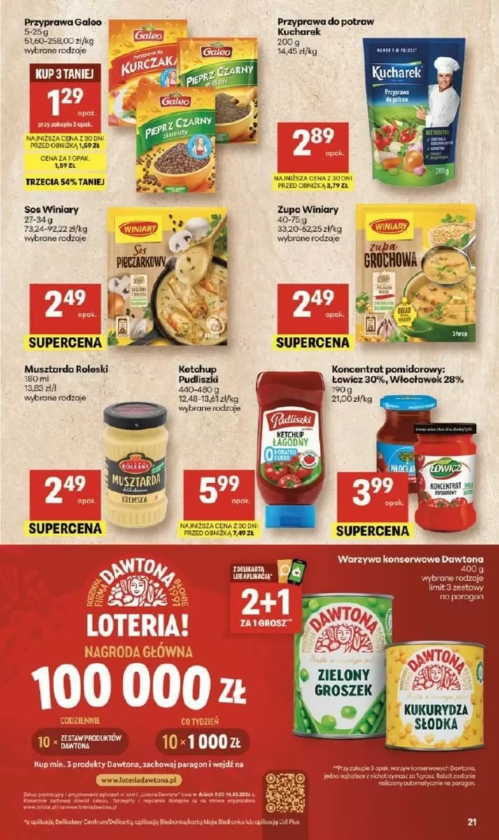 Strona 21 z gazetki Delikatesy Centrum