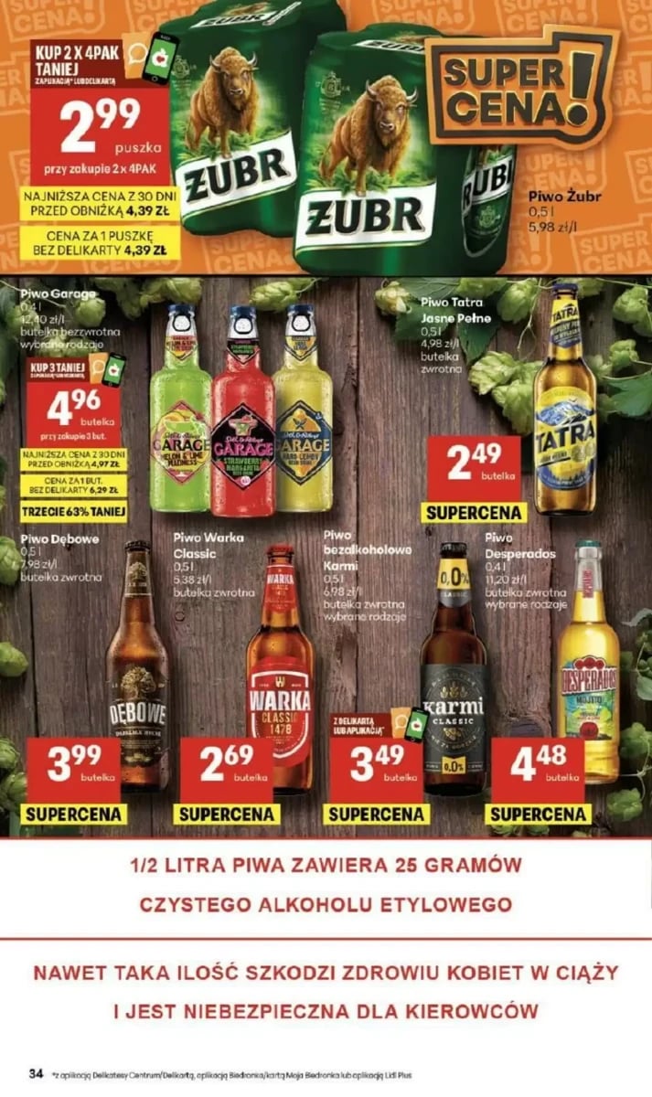 Strona 34 z gazetki Delikatesy Centrum
