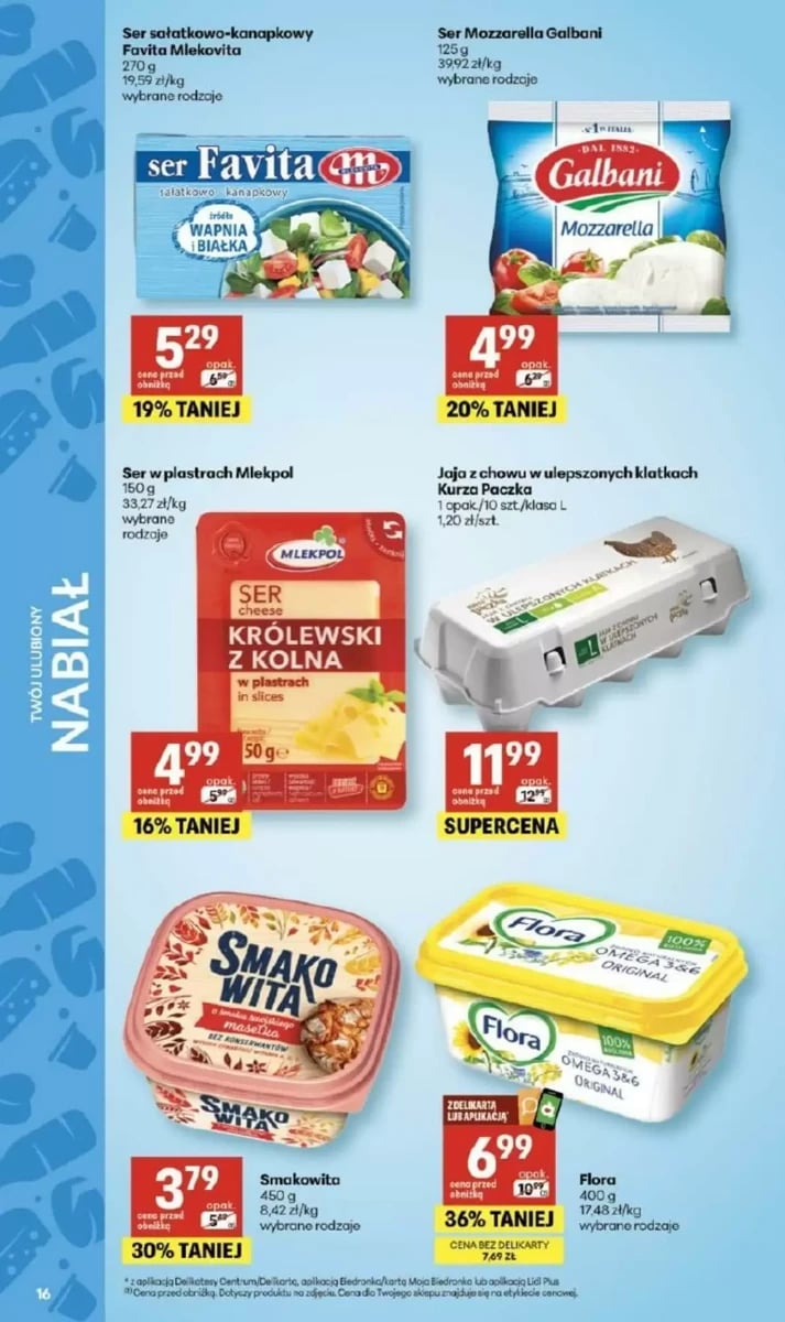 Strona 16 z gazetki Delikatesy Centrum