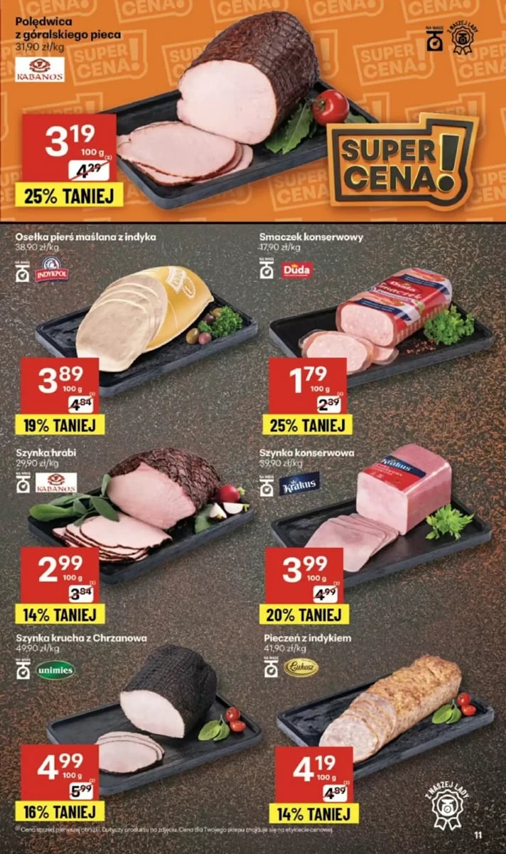 Strona 11 z gazetki Delikatesy Centrum
