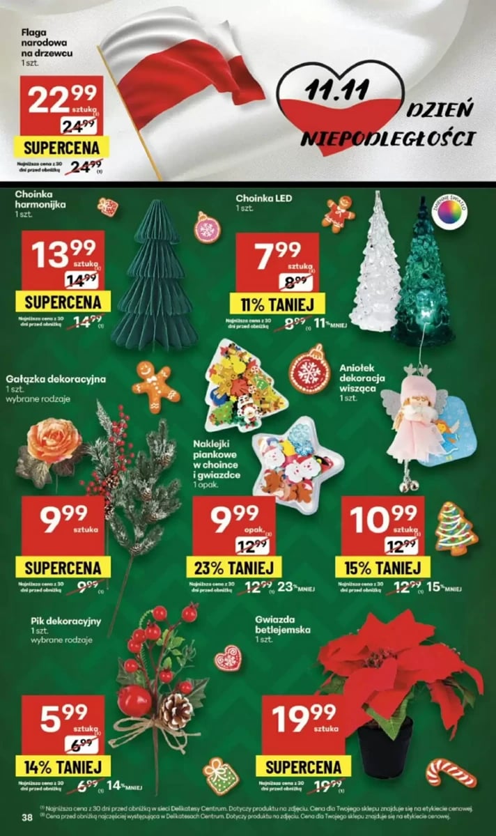 Strona 38 z gazetki Delikatesy Centrum
