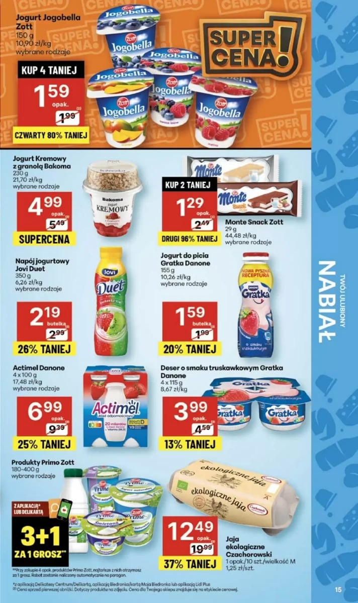 Strona 15 z gazetki Delikatesy Centrum