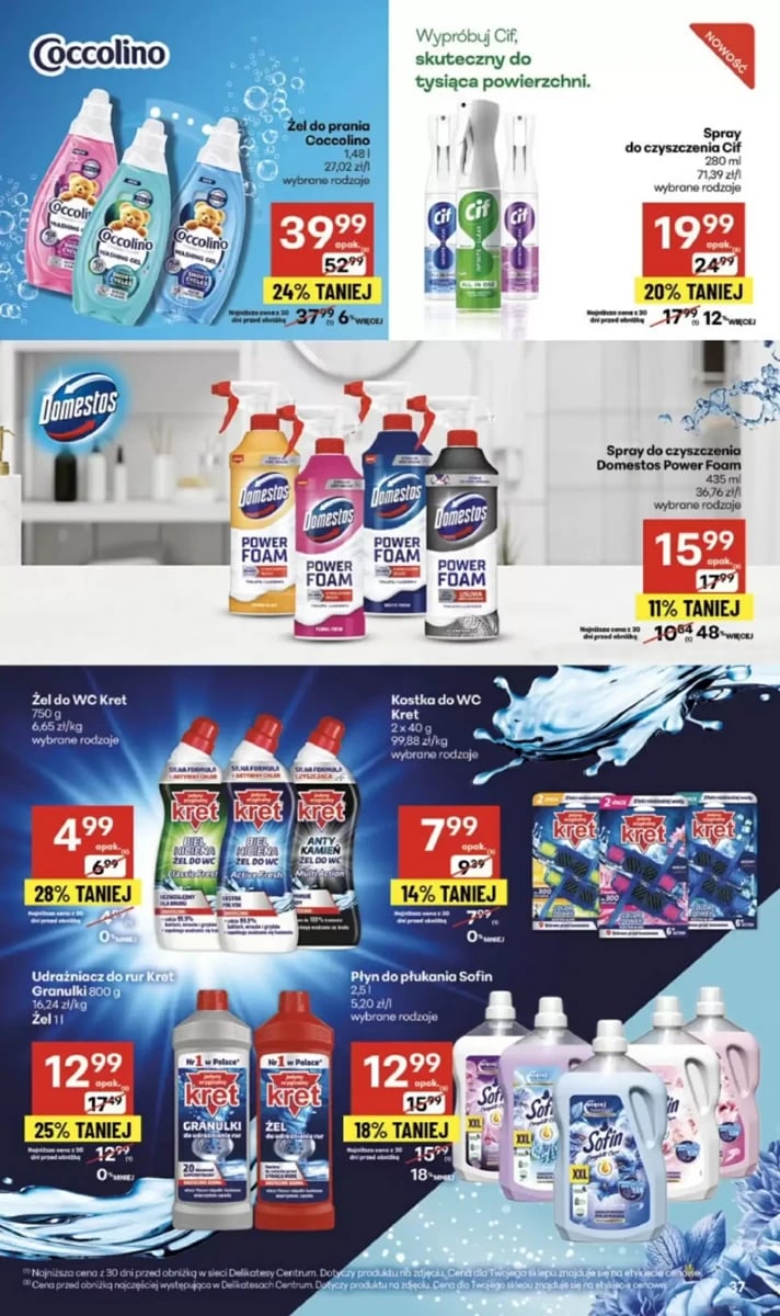 Strona 37 z gazetki Delikatesy Centrum