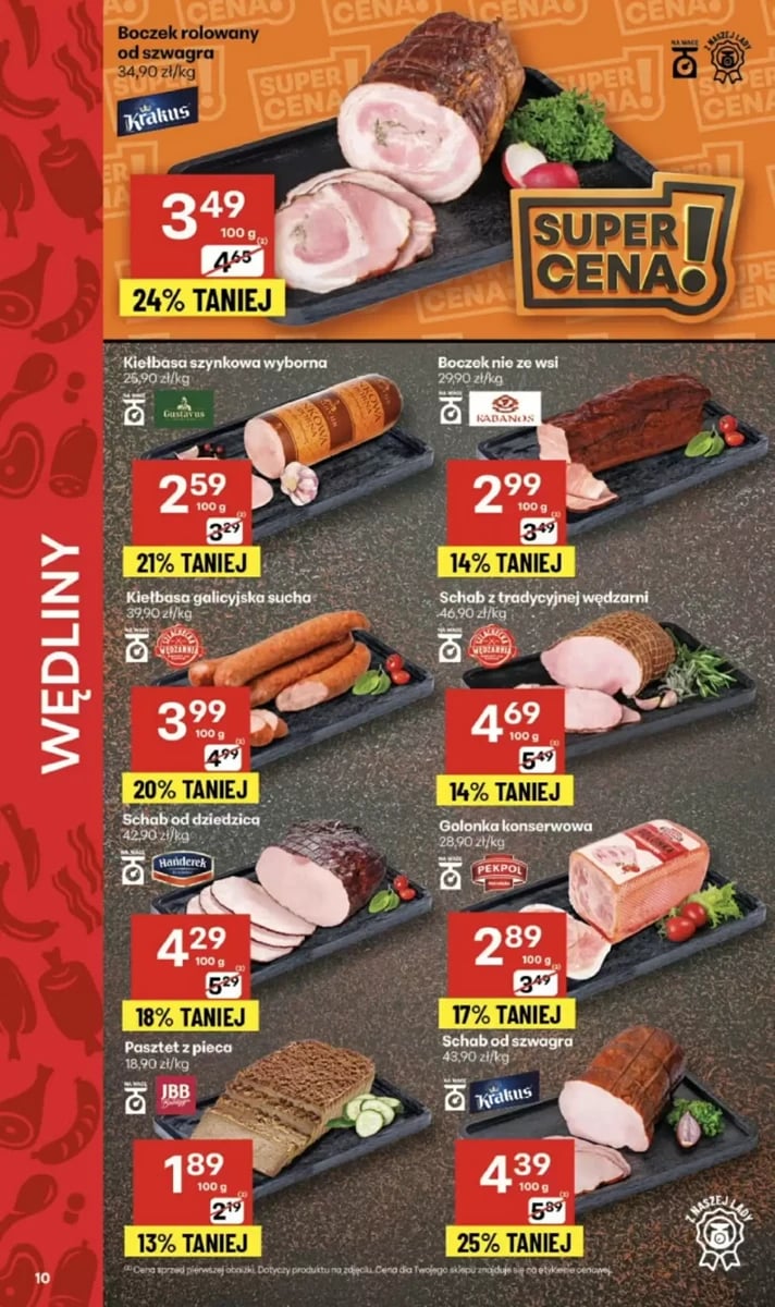Strona 10 z gazetki Delikatesy Centrum