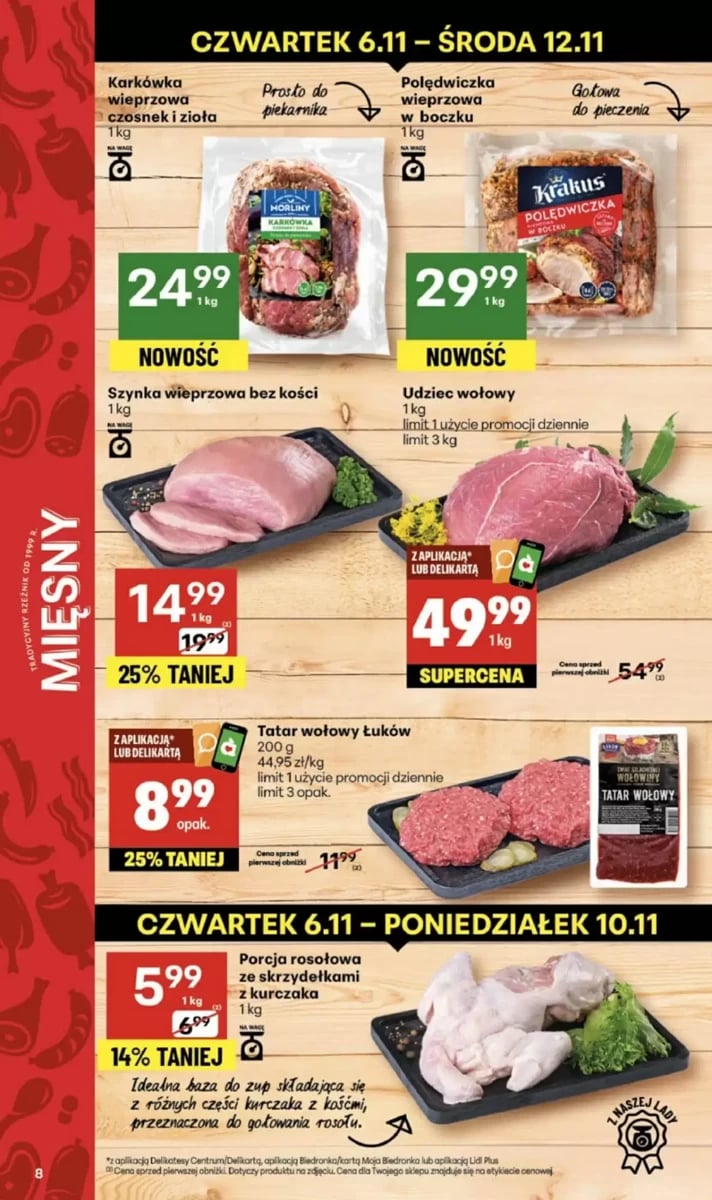 Strona 8 z gazetki Delikatesy Centrum