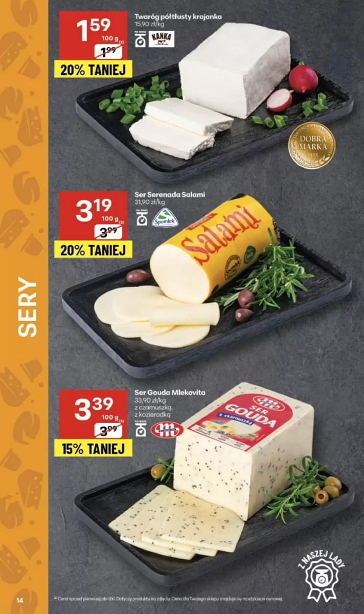 Strona 14 z gazetki Delikatesy Centrum