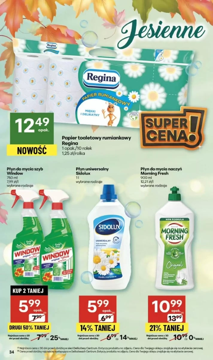 Strona 34 z gazetki Delikatesy Centrum