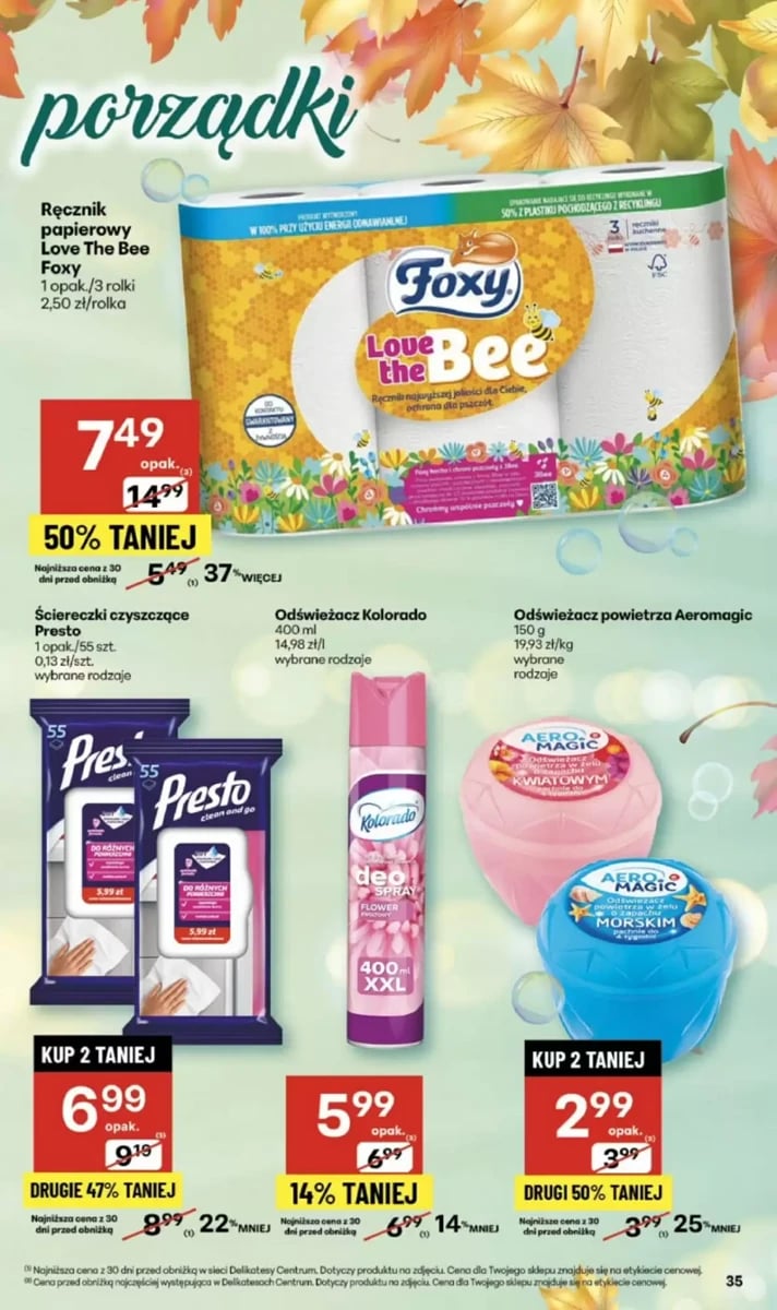 Strona 35 z gazetki Delikatesy Centrum