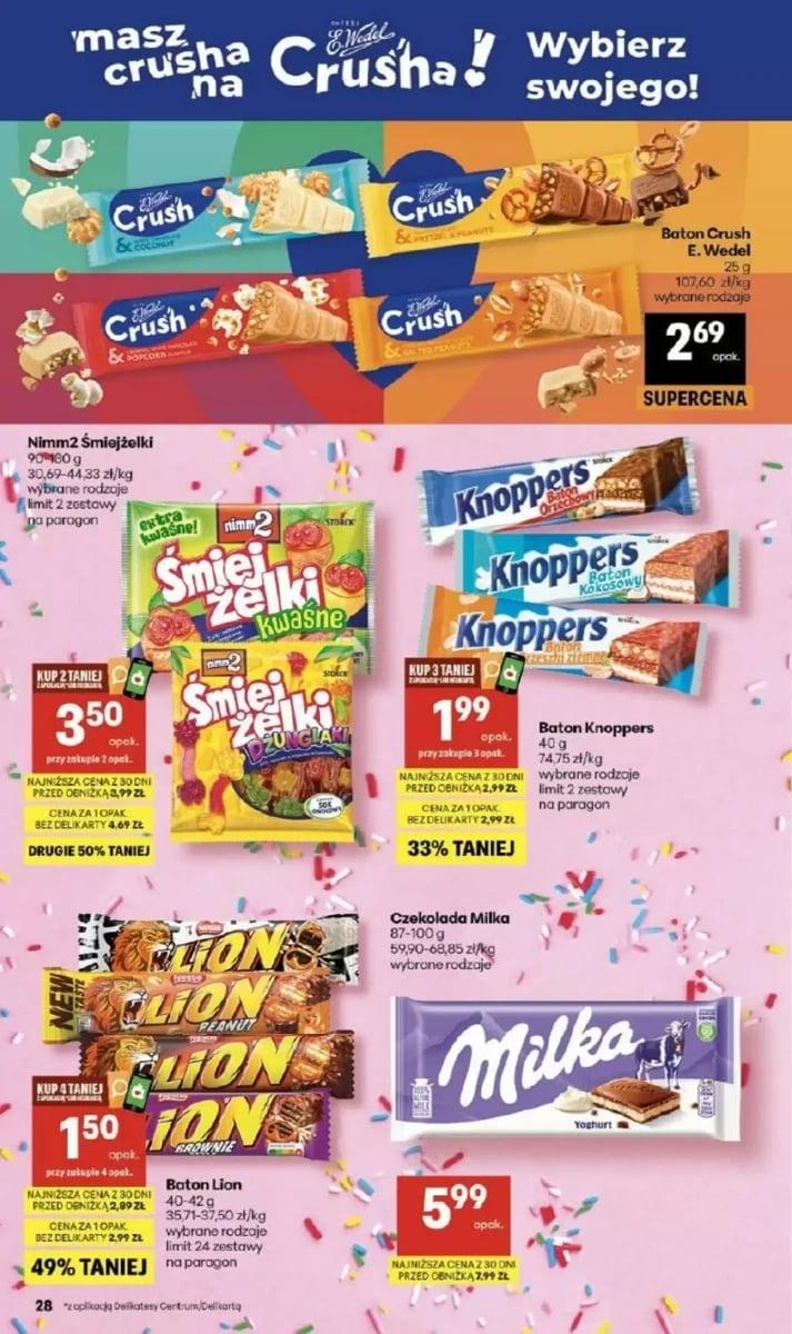 Strona 28 z gazetki Delikatesy Centrum
