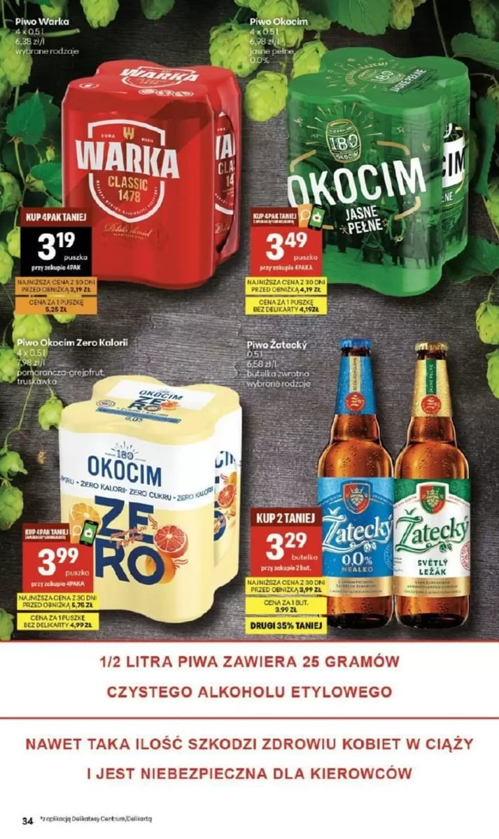 Strona 34 z gazetki Delikatesy Centrum