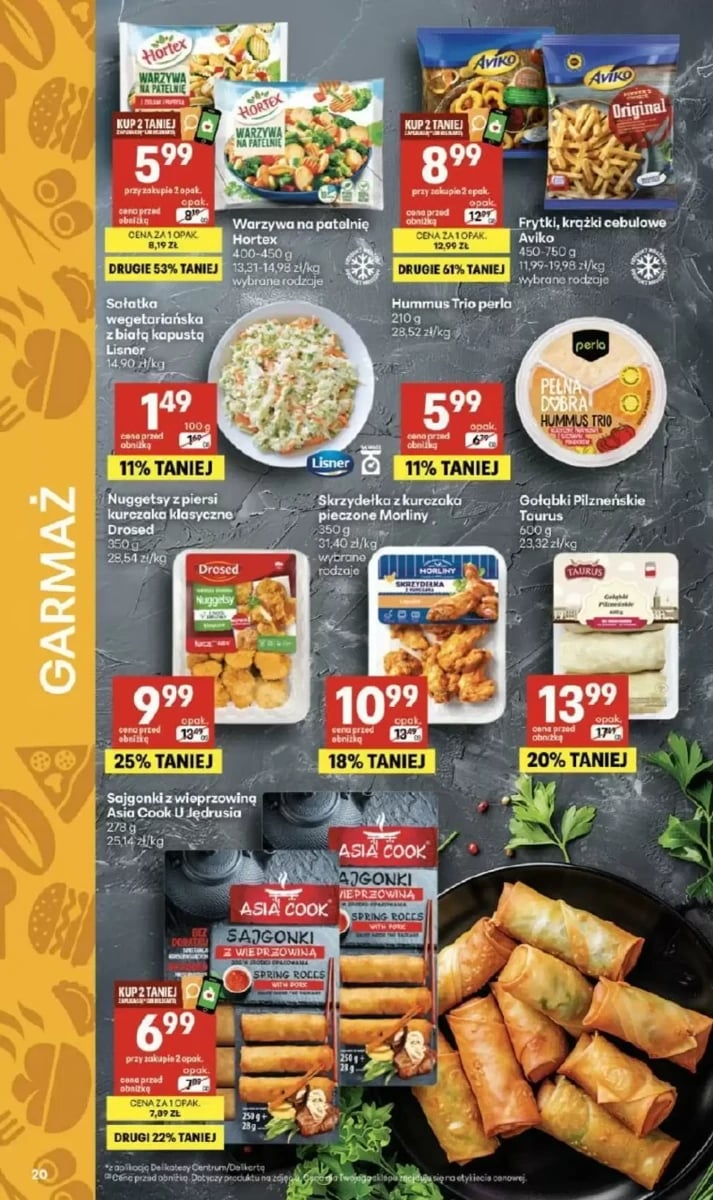 Strona 20 z gazetki Delikatesy Centrum