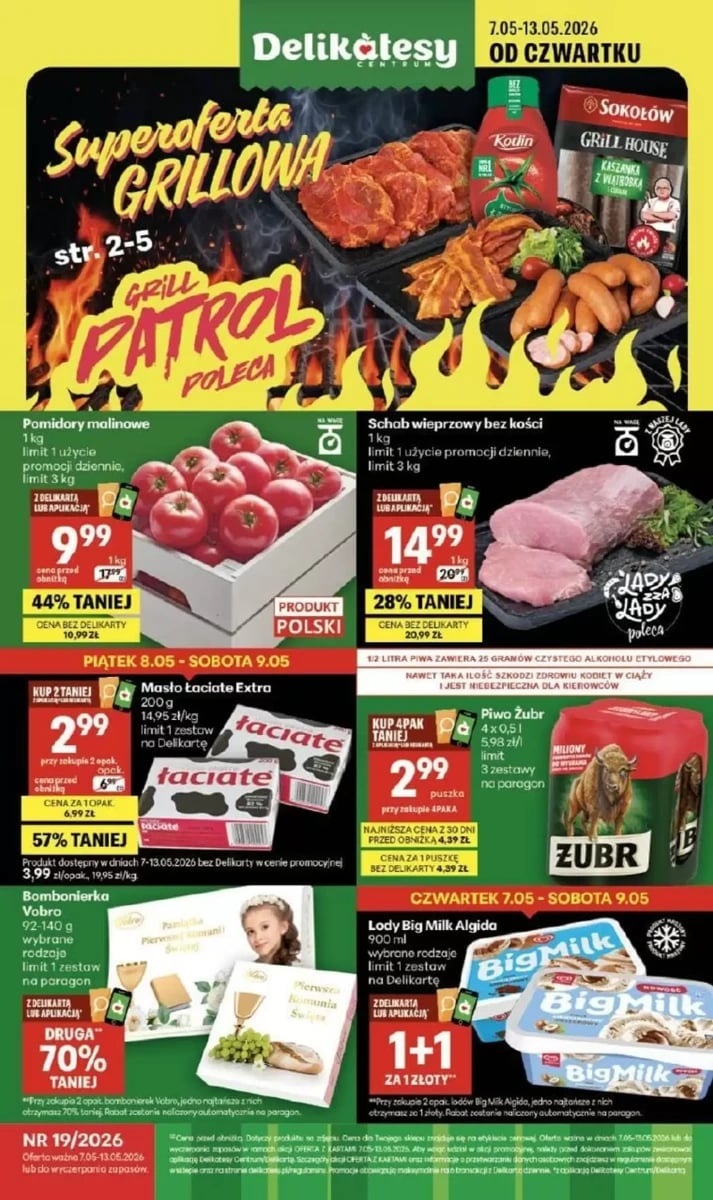 Strona 1 z gazetki Delikatesy Centrum