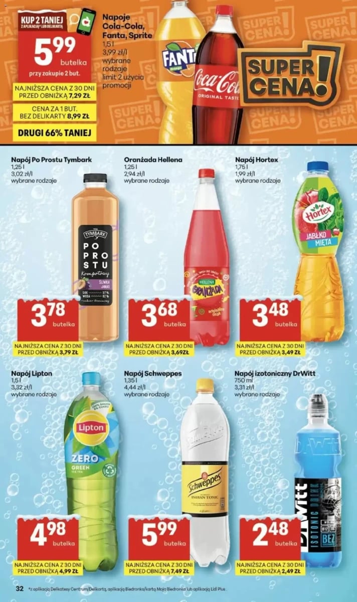 Strona 32 z gazetki Delikatesy Centrum
