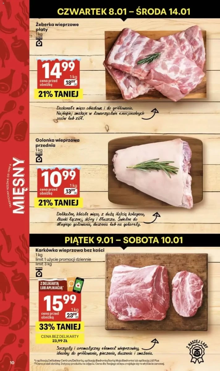 Strona 10 z gazetki Delikatesy Centrum