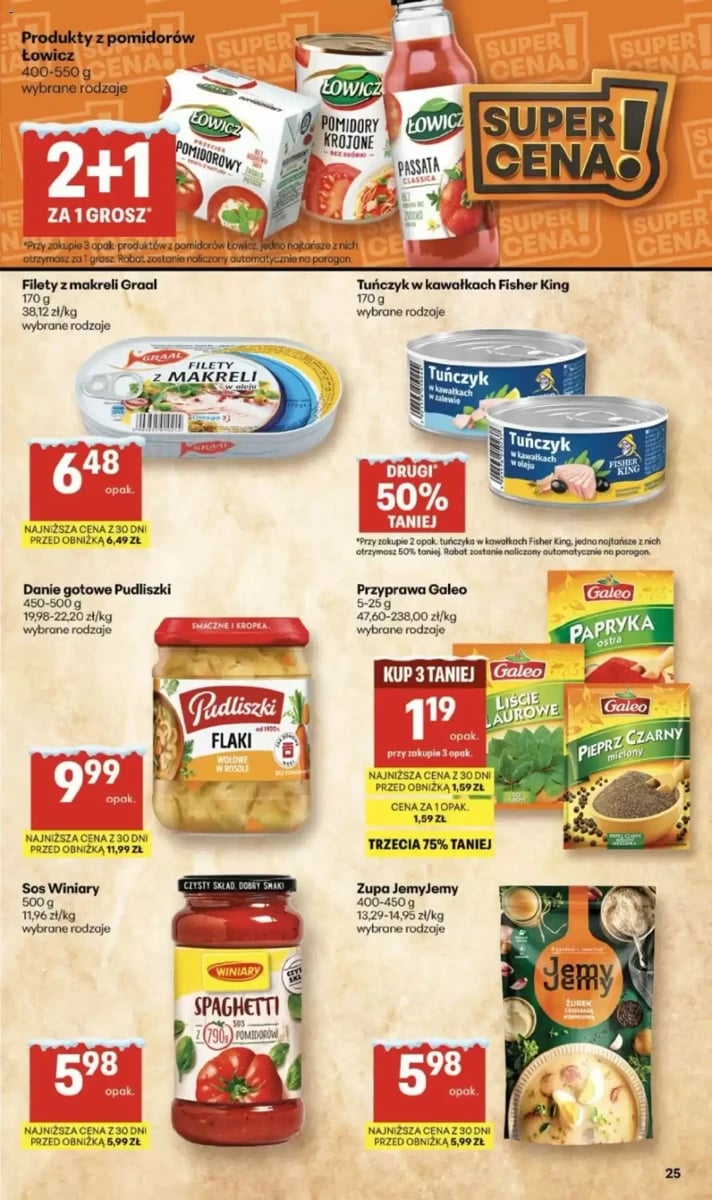Strona 25 z gazetki Delikatesy Centrum