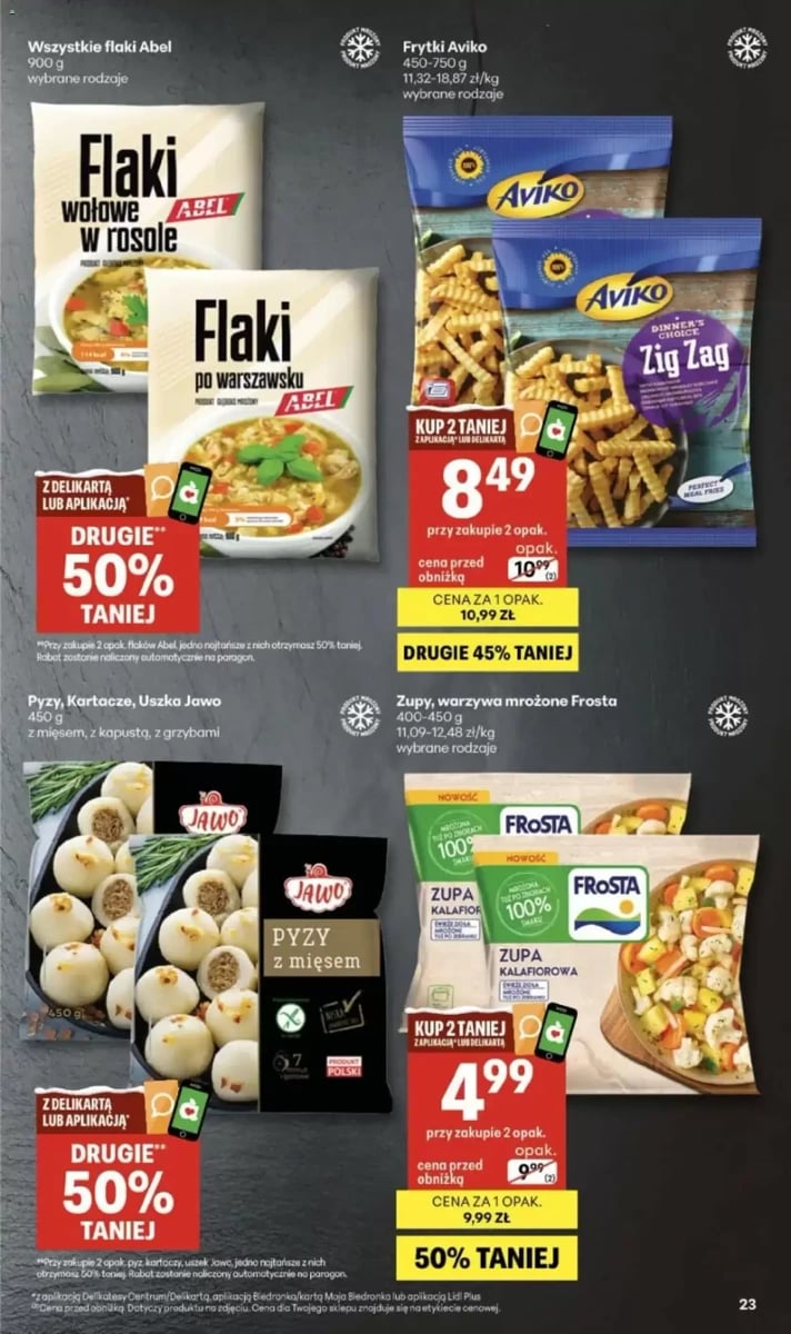 Strona 23 z gazetki Delikatesy Centrum